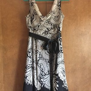 Grey & Black cocktail dress